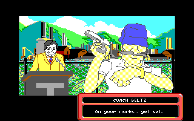 Adventures of Willy Beamish, The IBM PC/Compatibles Screenshot: Ready...set...Go!