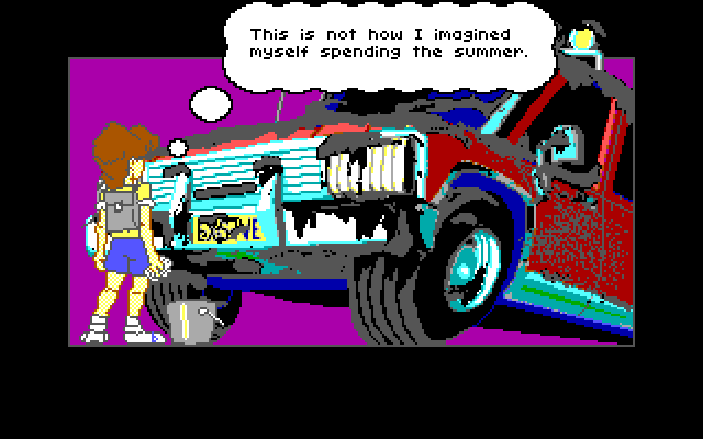 Adventures of Willy Beamish, The IBM PC/Compatibles Screenshot: More chores...