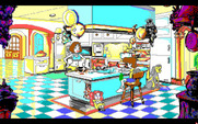 Adventures of Willy Beamish, The for IBM PC/Compatibles - Helping out in the kitchen...