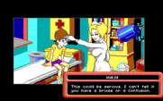 Adventures of Willy Beamish, The for IBM PC/Compatibles - Visiting the school nurse after faking being sick.