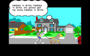 Adventures of Willy Beamish, The for IBM PC/Compatibles - Walking the dog...