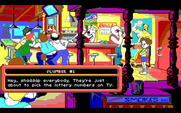 Adventures of Willy Beamish, The for IBM PC/Compatibles - Willy sneaks into a bar...