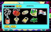 Adventures of Willy Beamish, The for IBM PC/Compatibles - The inventory menu.