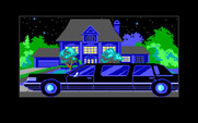 Adventures of Willy Beamish, The for IBM PC/Compatibles - Arriving home in style...