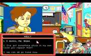 Adventures of Willy Beamish, The for IBM PC/Compatibles - Caught not paying attention! What response will you choose?