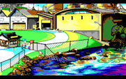 Adventures of Willy Beamish, The for IBM PC/Compatibles - Outside the sludge factory...