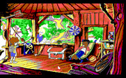 Adventures of Willy Beamish, The for IBM PC/Compatibles - At the treehouse.