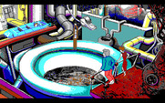 Adventures of Willy Beamish, The for IBM PC/Compatibles - Whoa, that's a big toilet!