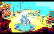 Adventures of Willy Beamish, The for IBM PC/Compatibles - The town square.