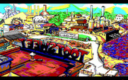 Adventures of Willy Beamish, The for IBM PC/Compatibles - Outside the Tootsweet factory.