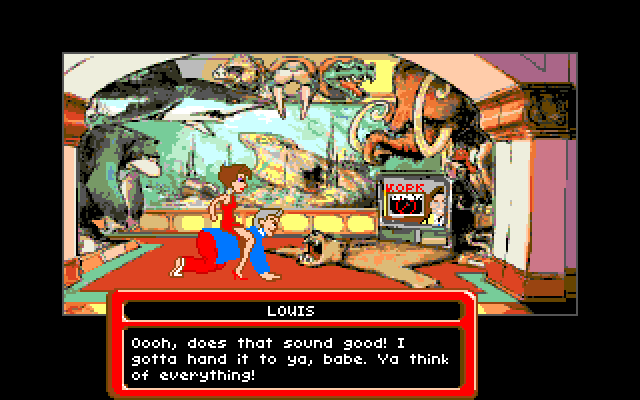 Adventures of Willy Beamish, The Amiga Screenshot: What's going on here?