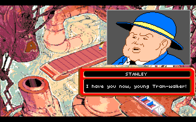 Adventures of Willy Beamish, The Amiga Screenshot: Uh oh, I'm in trouble now!