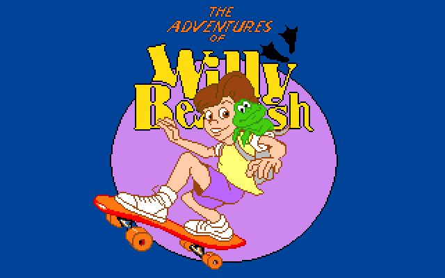Adventures of Willy Beamish, The Amiga Screenshot: Title screen.