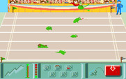 Adventures of Willy Beamish, The for Amiga - The frog jump in progres...