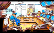 Adventures of Willy Beamish, The for Amiga - Oops, caught! How to get out of the police station?