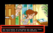 Adventures of Willy Beamish, The for Amiga - A babysitter? Oh no!
