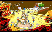 Adventures of Willy Beamish, The for Amiga - The water starts to look kinda murky...