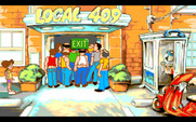 Adventures of Willy Beamish, The for Amiga - There is a strike going on...