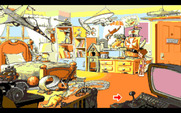 Adventures of Willy Beamish, The for Amiga - This is Willy's room.