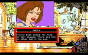 Adventures of Willy Beamish, The for Amiga - Meanwhile, Tiffany is in trouble...