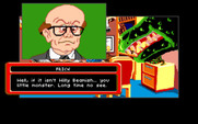 Adventures of Willy Beamish, The for Amiga - Visiting the principal's office...