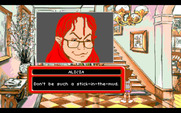 Adventures of Willy Beamish, The for Amiga - It's the babysitter from hell!
