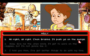 Adventures of Willy Beamish, The for Amiga - Select a dialog option...
