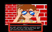 Adventures of Willy Beamish, The for Amiga - It's time for summer vacation!