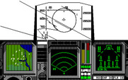 F-15 Strike Eagle for PC-8800 Series - Flying around...