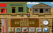 Lost Dutchman Mine for Atari ST - Game start.