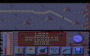 Lost Dutchman Mine for Atari ST - Night time approaches...