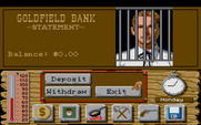 Lost Dutchman Mine for Atari ST - I need to get some money to purchase supplies!