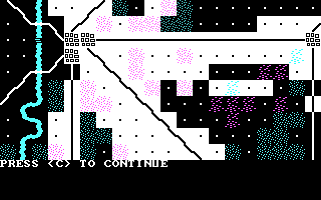 Kampfgruppe IBM PC/Compatibles Screenshot: A units view.