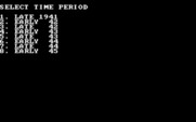 Kampfgruppe for IBM PC/Compatibles - Select a time period.