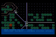 Kampfgruppe for Atari 8-bit - Setting a units speed.