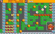 Rockford: The Arcade Game for Amiga - Smash! Crushed by a rock...
