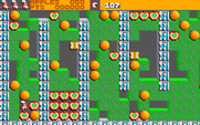 Rockford: The Arcade Game for Amiga - Start of the first "cook" level.