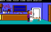 Maniac Mansion for IBM PC/Compatibles - I've been caught by Nurse Edna!