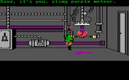 Maniac Mansion for IBM PC/Compatibles - It's the meteor!