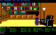 Maniac Mansion for IBM PC/Compatibles - I found a phone...but it's broken!