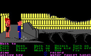 Maniac Mansion for IBM PC/Compatibles - Things are badly damaged after launching the car.