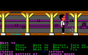 Maniac Mansion for IBM PC/Compatibles - Exploring the basement.