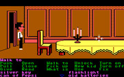 Maniac Mansion for IBM PC/Compatibles - This room...and table...is very long!