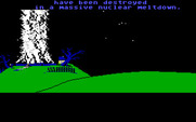 Maniac Mansion for IBM PC/Compatibles - Oops, the house blew up...