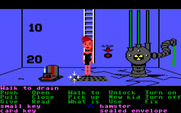 Maniac Mansion for IBM PC/Compatibles - The bottom of the now empty pool...looks dangerous here!