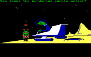 Maniac Mansion for IBM PC/Compatibles - Calling the meteor police...