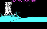 Maniac Mansion for IBM PC/Compatibles - Oops, the house exploded!