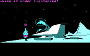 Maniac Mansion for IBM PC/Compatibles - It's the meteor police!