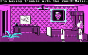 Maniac Mansion for IBM PC/Compatibles - A Zom-B-Matic? That can't be good!