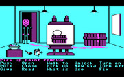 Maniac Mansion for IBM PC/Compatibles - Some rooms have many useful items to pick up.